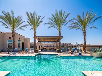 Resort style pool